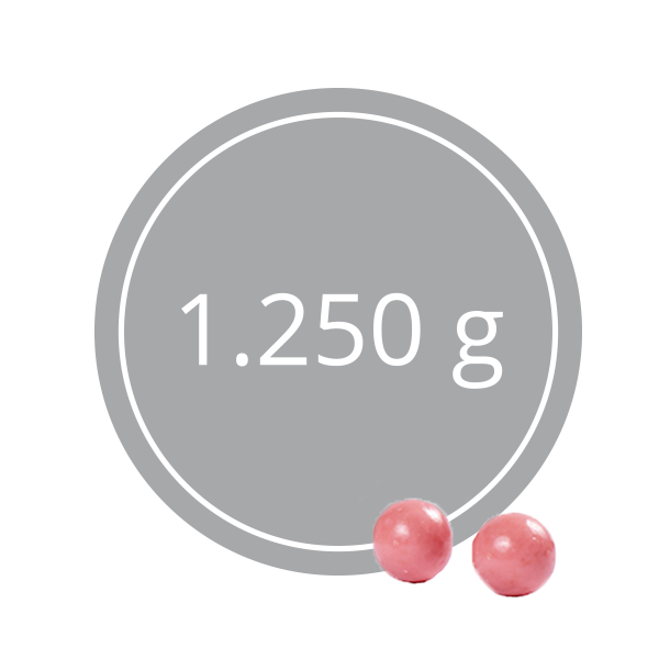 Jordbærcoated saltlakrids 1.250 g.